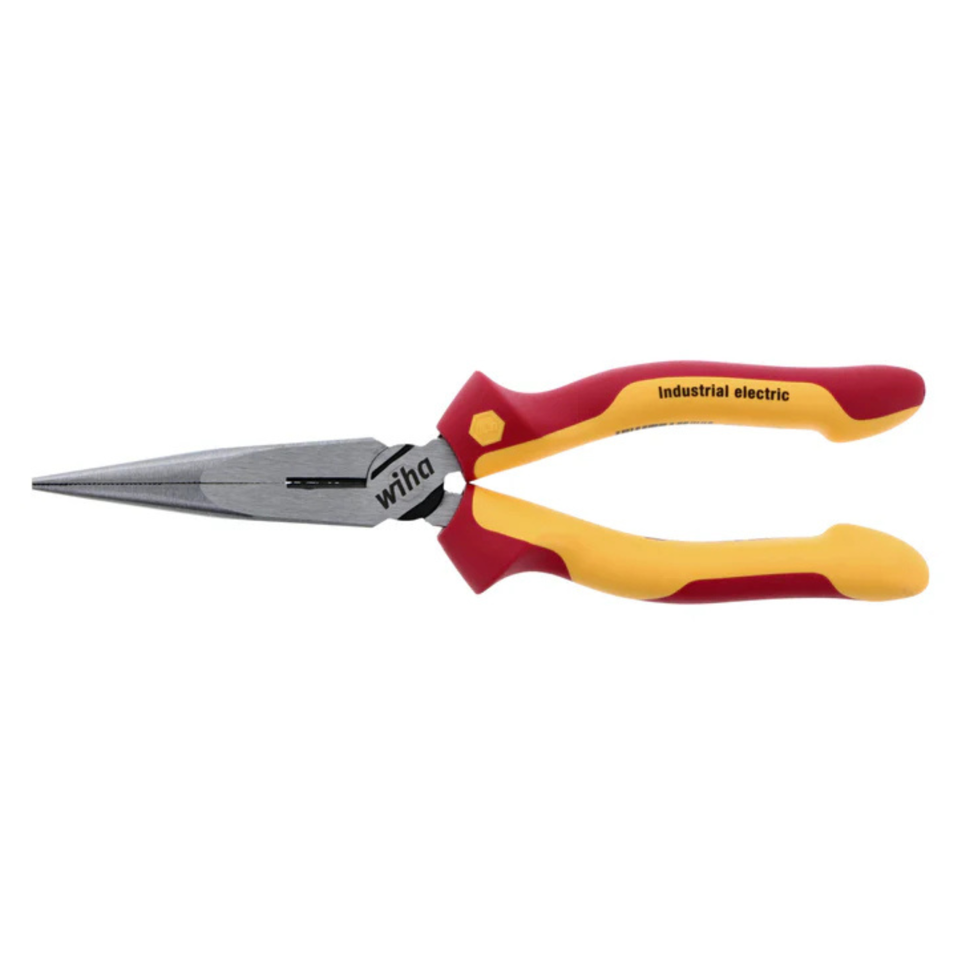 Wiha Insulated Industrial Long Nose Pliers w/ Cutters 8" from Columbia Safety